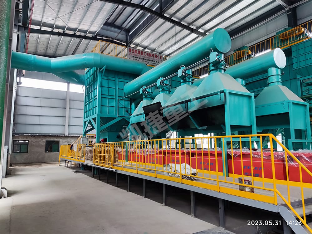 山西鼎業消失模生產線